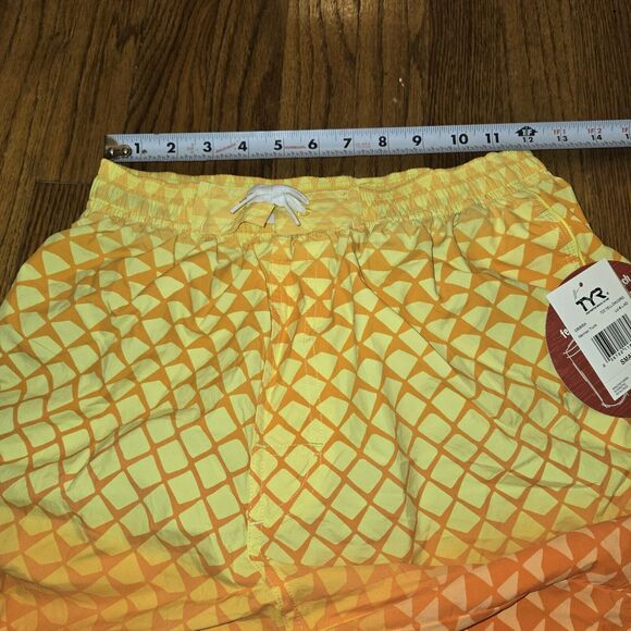 TYR Mens Small Orange Challenger Trunks - Picture 3 of 6